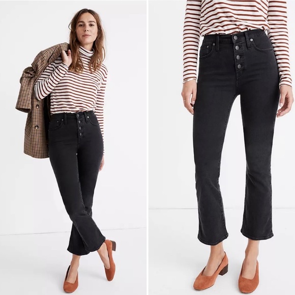 Madewell Denim - MADEWELL Cali Demi-Boot Jeans in Bellspring Wash
